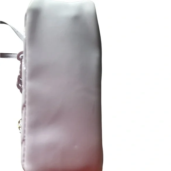 Claire's Pastel Purple Crossbody Bag with Chain Strap and Quilted Design - Picture 13 of 14